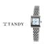 [TANDY] Women's Luxury Jewel Watch T-4023 – Japan Movement, Water Resistant, Adorned with Austrian Stones for Elegant, Reliable Timekeeping